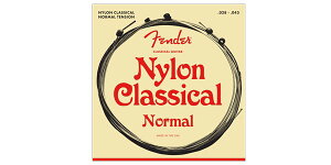 FENDERitF_[j NVbNM^[ Nylon Acoustic Strings 130 Clear/Silver Ball End .028-.043