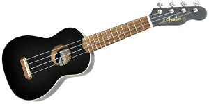 FENDER(フェンダー) Venice Soprano Uke, BLK WN ソプラノウクレレ
