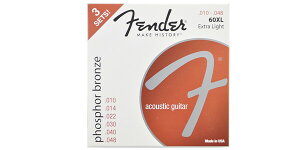 FENDERitF_[j AR[XeBbNM^[ 60XL Phosphor Bronze 10-48 3 Pack
