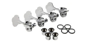 FENDER�i�t�F���_�[�j �x�[�X�p�y�O Deluxe F Stamp Bass Tuning Machines Left-Hand Chrome