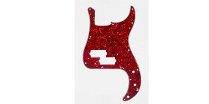 ALLPARTSiI[p[cj x[XpsbNK[h PG-0750-044 Red Tortoise Pickguard for Precision Bass
