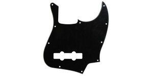 ALLPARTS�i�I�[���p�[�c�j �x�[�X�p�s�b�N�K�[�h PG-0755-033 Black Pickguard for Jazz Bass