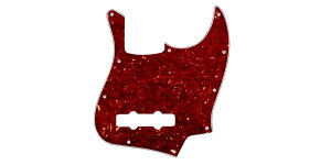 ALLPARTS�i�I�[���p�[�c�j �x�[�X�p�s�b�N�K�[�h PG-0755-044 Red Tortoise Pickguard for Jazz Bass