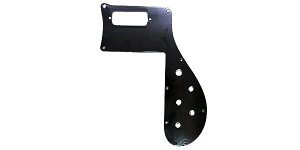 ALLPARTS�i�I�[���p�[�c�j �x�[�X�p�s�b�N�K�[�h PG-9845-023 Black Pickguard for Rickenbacker/4001