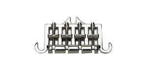 ALLPARTS�i�I�[���p�[�c�j �x�[�X�p�u���b�W BB-0333-001 3-Point Bass Bridge for Gibson
