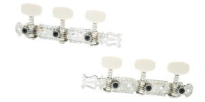 ALLPARTS(オールパーツ) ギター用ペグ TK-0125-001 Nickel Classical Tuner Set