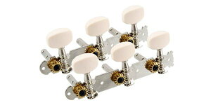 ALLPARTS(オールパーツ) ギター用ペグ TK-0776-001 3x3 Plank Keys Nickel