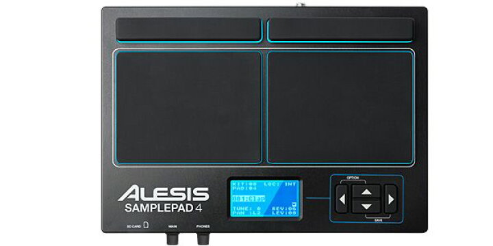 楽天市場】ALESIS（アレシス） 電子パーカッション SAMPLEPAD 4 ドラム 