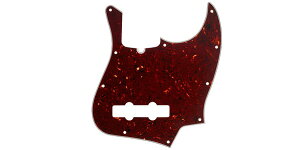 FENDER�i�t�F���_�[�j �x�[�X�p�s�b�N�K�[�h 4-Ply Tortoise Shell 10-Hole Mount Jazz Bass Pickguard