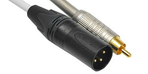 CANARE�i�J�i���j XLR�I�X-RCA�s�� RC018-B2-SA WHITE