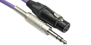 CANARE�i�J�i���j XLR���X-TRS�t�H�� SPC03-B1-SA PURPLE