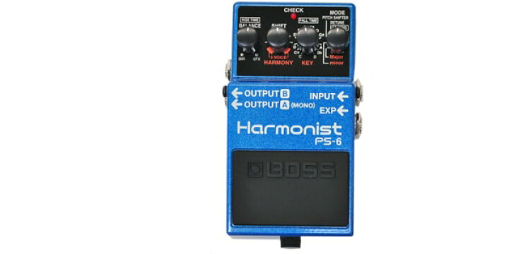 楽天市場】BOSS（ボス） オクターバー/ピッチシフター PS-6 Harmonist 