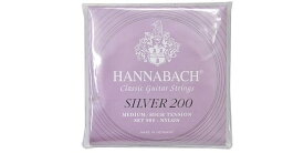 HANNABACH（ハナバッハ） クラシックギター弦 SILVER200 MEDIUM HIGH [SET900MHT]