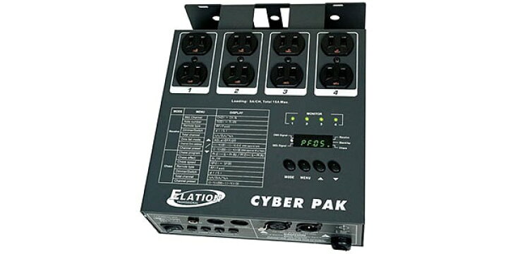 楽天市場】ELATION（イレーション） 調光ユニット・調光器 CYBER PAK 