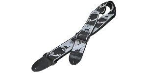 FENDERitF_[j zXgbv FENDER 2h MONOGRAMMED STRAPS Black/Light Grey/Dark Grey