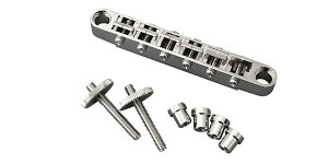 Freedom Custom Guitar�i�t���[�_���J�X�^���M�^�[���T�[�`�j �M�^�[�p�u���b�W SP-B-02NT Lockable Bridge Titanium Saddle Nickel