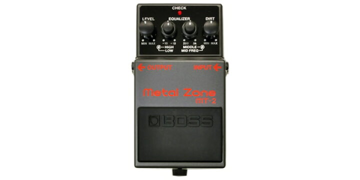 楽天市場】BOSS（ボス） MT-2 Metal Zone ディストーション : 迅速配送 