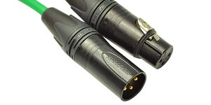 CANARE�i�J�i���j XLR���X-XLR�I�X(�}�C�N) EC03-B(XX) GREEN