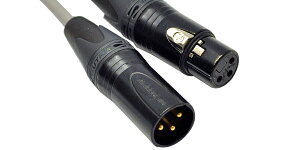 CANARE�i�J�i���j XLR���X-XLR�I�X(�}�C�N) EC03-B(XX) GRAY