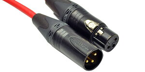 CANARE�i�J�i���j XLR���X-XLR�I�X(�}�C�N) EC03-B(XX) RED