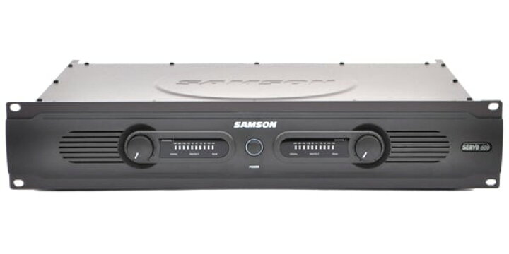 楽天市場】SAMSON（サムソン） 2U パワーアンプ Servo 600 ステレオ 