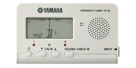 YAMAHA（ヤマハ） 管楽器用チューナー TD-19-WH クロマチックチューナー