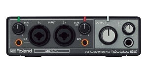ROLAND(ローランド) USB接続オーディオインターフェイス Rubix22 USBオーディオインターフェイス (UA22後継機種)