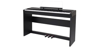 PLAYTECH�i�v���C�e�b�N�j �d�q�s�A�m�i�X�^���_�[�h�^�C�v�j PDP300S-BK�@�d�q�s�A�m�X�^���h�Z�b�g