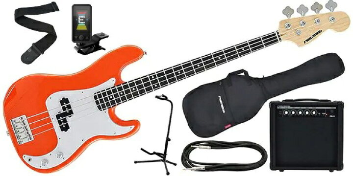 楽天市場】PLAYTECH（プレイテック） ベース初心者セット PB450 Orange