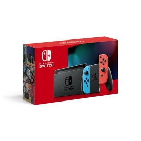 新品　店舗印有　Nintendo Switch JOY-CON(L) ネオンブルー/(R) ネオンレッド