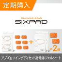 【定期購入】SIXPAD シックスパッド アブズ&ツインボディセット(6枚＋2枚×2)【送料無料】EMS ロナウド ems sixpad