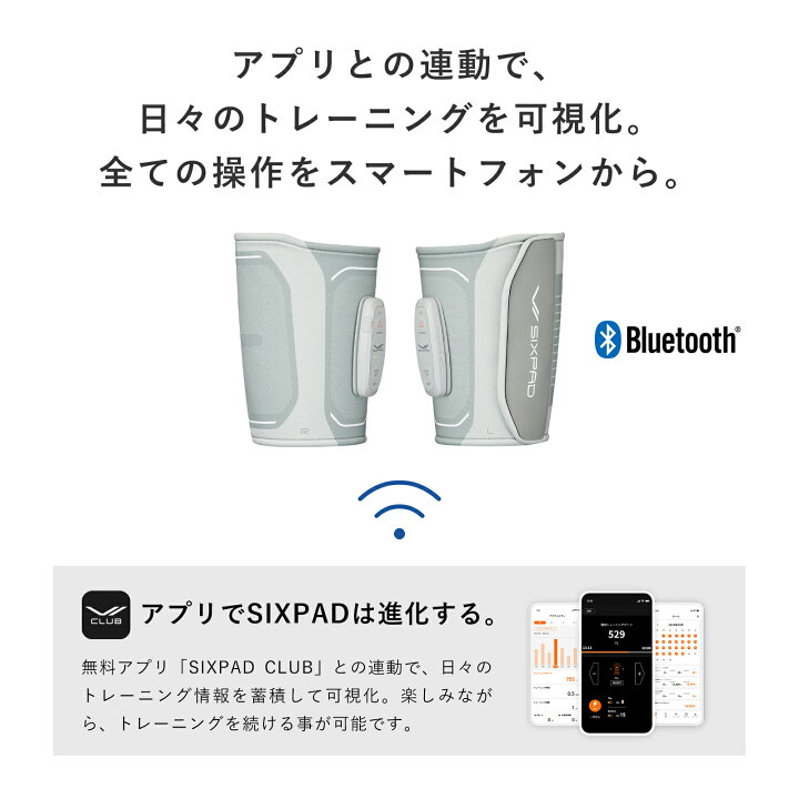 楽天市場】シックスパッド レッグベルト2 SIXPAD Leg Belt 2 筋トレ 