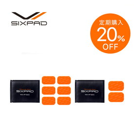 【定期購入】SIXPAD シックスパッド アブズ&ボディセット高電導ジェルシート(6枚＋2枚)【送料無料】EMS ems sixpad