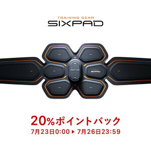 【ポイント20倍! 7/26まで】 シックスパッド SIXPAD アブズベルト S/M/Lサイズ ウエスト58cm〜100cm 腹筋 ベルト 腹筋 マシン 腹筋マシーン 腹筋 EMS 腹筋ベルト 充電式 【メーカー公式店】 MTG シックスパック ウエスト パッド ロナウド クリロナ 20Jup20