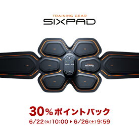 【6/26 9:59まで！ポイント30％還元】 シックスパッド SIXPAD アブズベルト S/M/Lサイズ ウエスト58cm〜100cm 腹筋 ベルト 腹筋 マシン 腹筋マシーン 腹筋 EMS 腹筋ベルト 充電式 【メーカー公式店】 MTG シックスパック ウエスト パッド ロナウド クリロナ D21L06SP