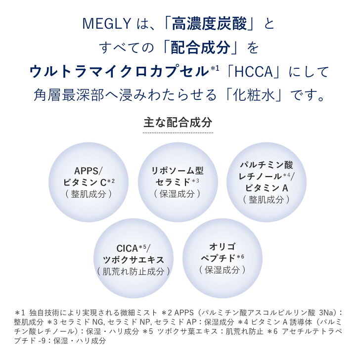 楽天市場】メグリー スターターキット MEGLY ミスト スキンケア 炭酸 