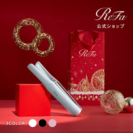 【リファ公式店】 ＼持ち運びに／ ミニヘアアイロン リファ フィンガーアイロン ST ReFa finger iron ヘアケア コテ ストレートアイロン ヘアアイロン コードレス 正規品 充電 おくれ毛 前髪 ギフト プレゼント 美容師 ショートヘア コンパクト 誕生日 ライブ 現場