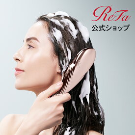 シャンプーブラシ ＼あなたのバスタイムを素敵な時間に／【ReFa公式】 リファ イオンケアブラシ プレミアム ReFa ION CARE BRUSH PREMIUM くし ヘアブラシ 頭皮ケア ブラシ お風呂 IROIL2103 ギフト プレゼント 公式 父の日 ヘアケア mother