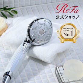 シャワーヘッド 塩素低減 ＼国内シェアNo.1／ ReFa公式 リファ ファインバブル ピュア ReFa FINE BUBBLEPURE ウルトラファインバブル マイクロバブル 節水 増圧 洗浄 頭皮 ボディケア 極細水流 うるおい 10秒エステ ハリ PureCTR ペット 愛犬 愛猫 父の日 ギフト プレゼント