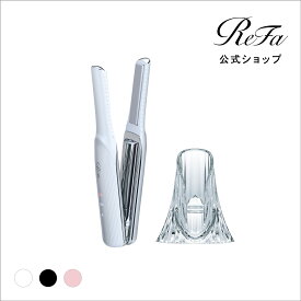 リファフィンガーアイロン ST & リファビューテック フィンガーアイロン ホルダー セット コードレス ミニ ヘアアイロン コテ ミニアイロン ストレートアイロン 持ち運び 充電 コンパクト お直し ショートヘア 軽量 B25D01