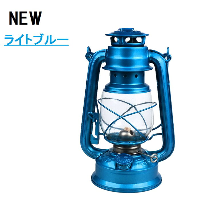 楽天市場】オイルランタン 全5色 ライト おまけの芯付き アルコール 