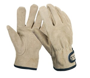 バーベキューグローブ 牛革 短め 耐熱 手袋 キャンプグローブ BBQ 耐熱グローブ アウトドア用 作業 革手袋 焚き火 焚火 Mt.happy/マウントハッピー