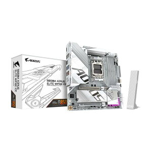 GIGABYTE B850M AORUS ELITE WIFI6E ICE - AMD Ryzen p zCgF MicroATX ʃQ[~O}U[{[h MB6677
