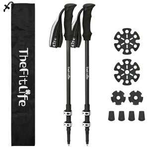 TheFitLife gbLO|[ J[{ oR XgbN y 57-120cmLk EH[LO|[ EH[LOXebL 2{Zbg oR oR|[ Ro XebL nCLO|[ j 