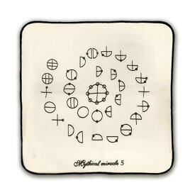 [シンプリス] カタカムナ ガーゼハンカチ5首