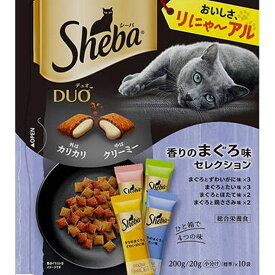 マースジャパン シーバ デュオ 香りのまぐろ味セレクション 4902397863908 ペット ペットグッズ 猫用品 キャットフード その他猫用品