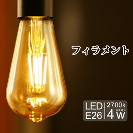 電球 E26 ペンダントライト 裸電球 1灯 レトロ アンティークライト LEDペンダントライト(MT-FL)
