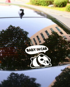 [��������] �ԗp�V�[�� �J�[�X�e�b�J�[ Baby In Car(�p���_)
