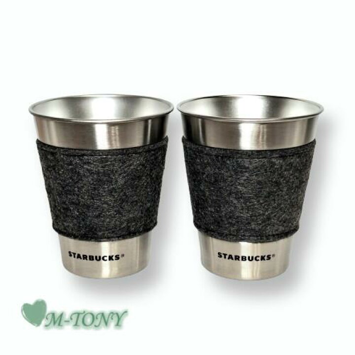 楽天市場】Starbucks スターバックスステンレス カップ スリーブ付き 2 