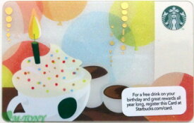 [送料無料]Starbucks スターバックスアメリカカード Birthday Drink 2012米国カード/送料無料/クリックポスト発送/海外限定品/日本未発売/スタバ/タンブラー/マグ/クリスマス/バレンタイン/ハロウィン